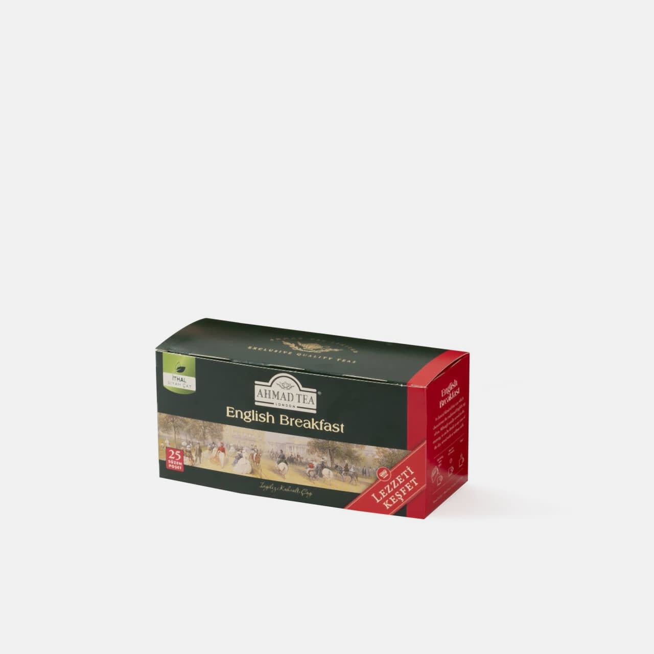 English Breakfast  Siyah Çay (Bardak Süzen) 25x2 gr - Ahmad Tea