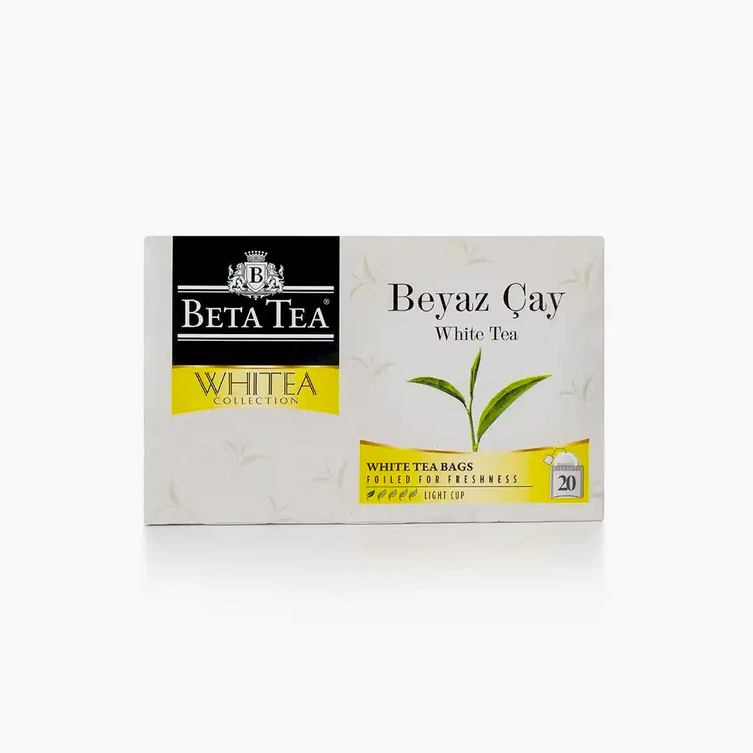 Beyaz Çay Bardak Poşet 20’li - Beta
