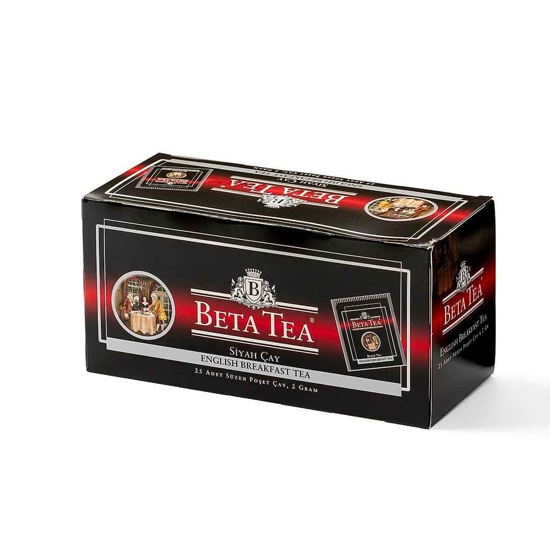 English Breakfast Tea Siyah Çay (Bardak Süzen) 25x2 gr - Beta