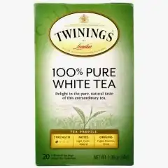 %100 Pure White Tea Beyaz Çay  (Bardak Süzen) 20x2 gr - Twinings