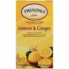 Lemon &Ginger Bitki Çayı  (Bardak Süzen) 25x2 gr - Twinings