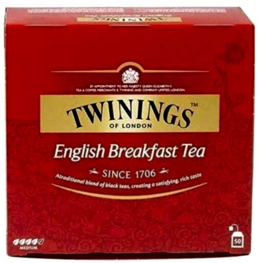 English Breakfast Siyah Çay (Bardak Süzen) 50x2 gr - Twinings